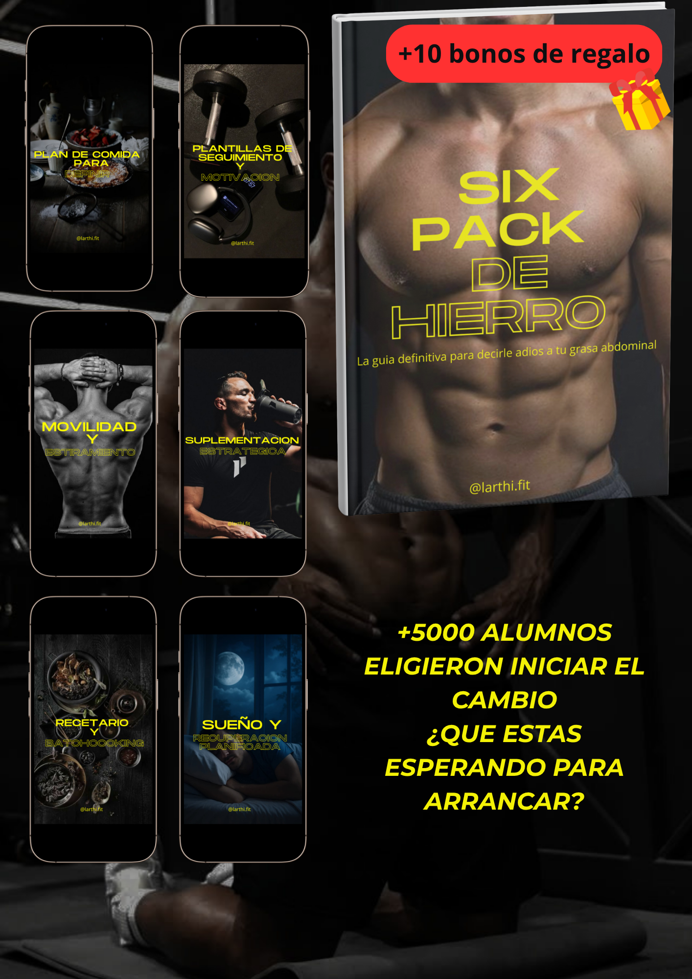 💪🏼 Six Pack de Hierro: El Método Definitivo para Eliminar tu Grasa Abdominal