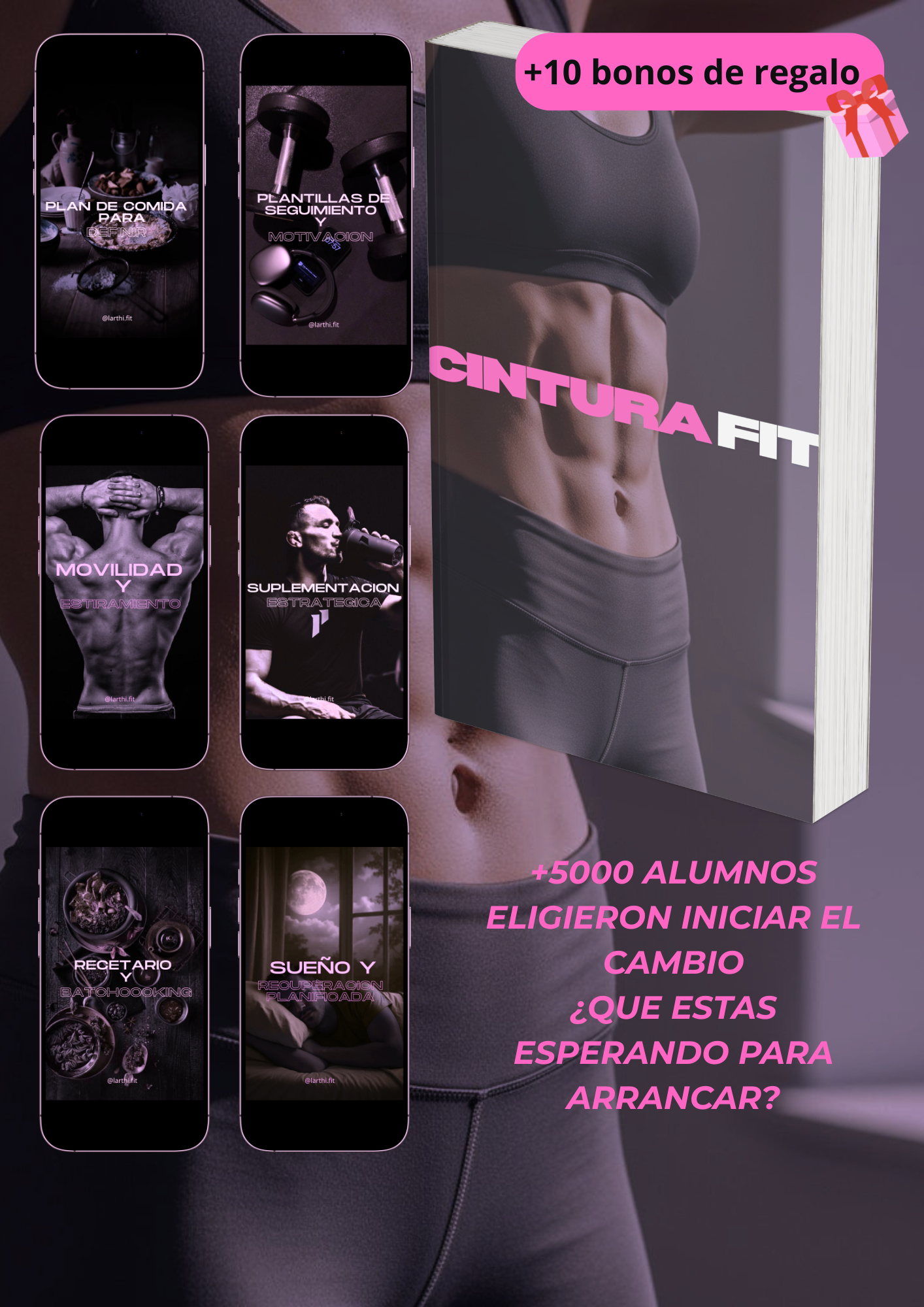 💗 Cintura Fit: La guía definitiva para quemar grasa y lograr un abdomen plano y definido en 30 días.